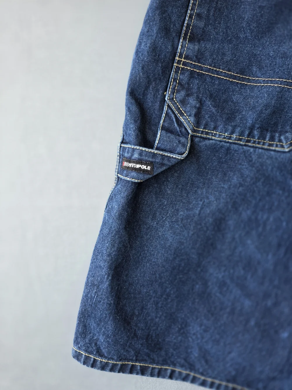 Southpole Authentic Collection Denim Carpenter Jorts Shorts Men’s 36 Baggy Y2K